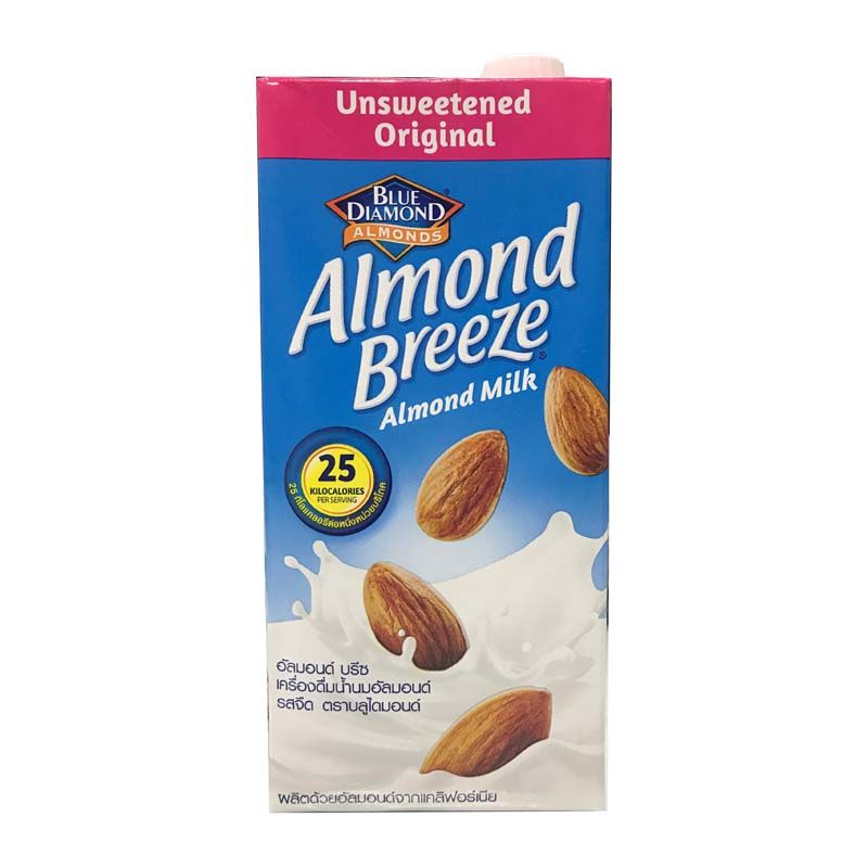 นมอัลมอนด์บีช รสจืด 946 มิลลิลิตร x 1 กล่อง/Beach Almond Milk Tasteless 946 ml. X 1 Box