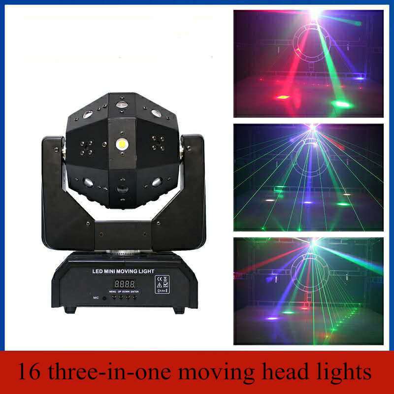 10W LED Moving Stage Lighting RGBWY Single Color Spotlight Wedding DJ Disco Club