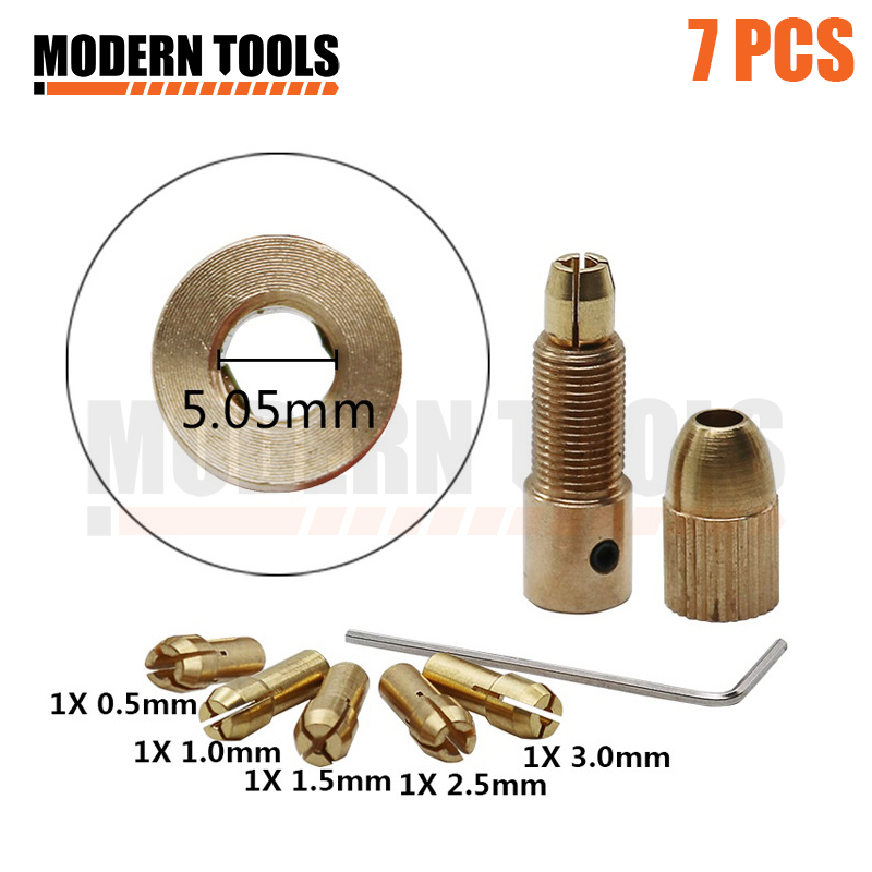 MT ตัวขันล็อก บูทจับดอกแกน 0.5-3.2 mm ใช้เป็นอะไหล่เครื่องเจียร์สายอ่อน เครื่องแกะสลักได้ หรือใช้กับมอร์เตอร์ DIY