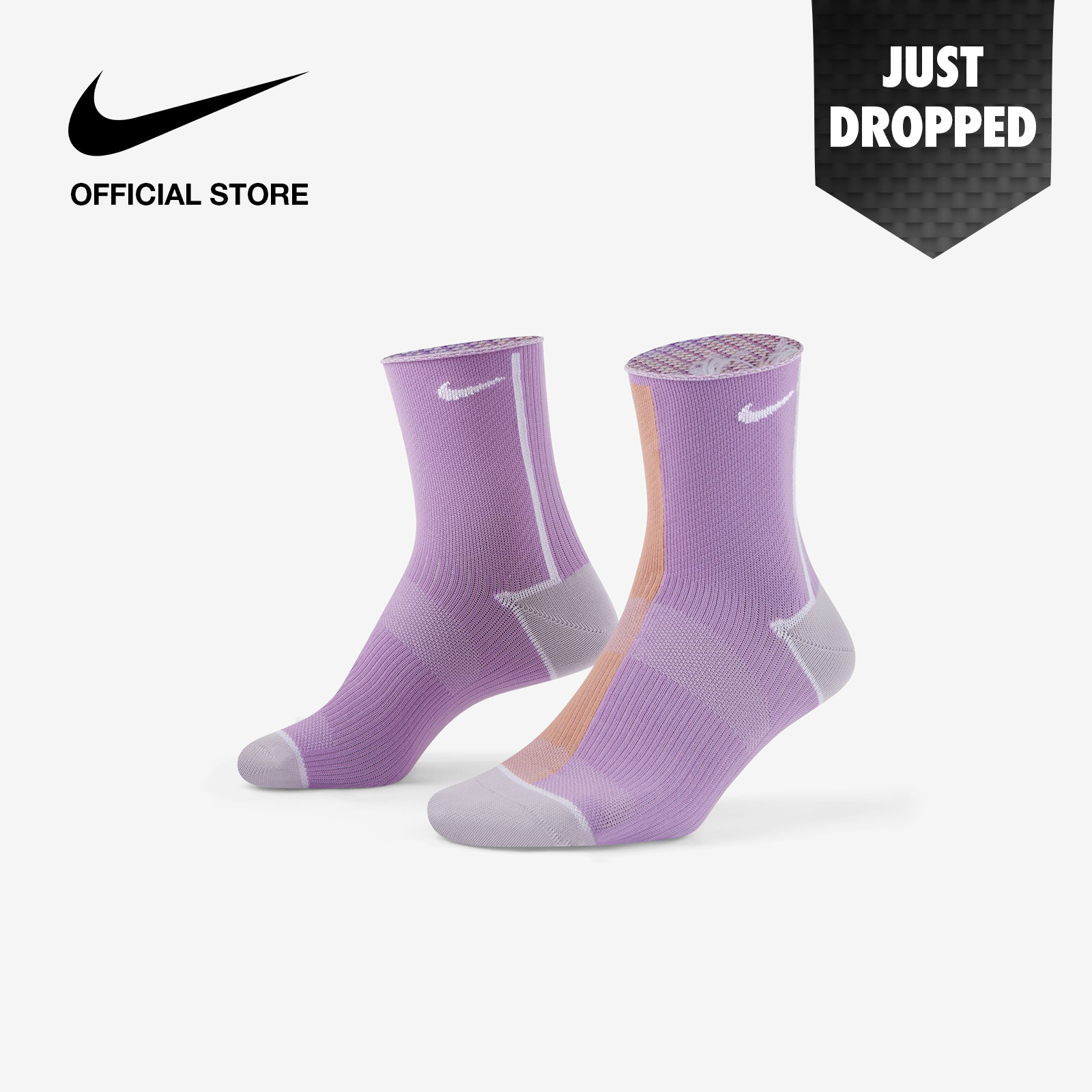 Nike Women's Everyday Plus Lightweight Training Sports Socks (3 pairs) - Multi-Color