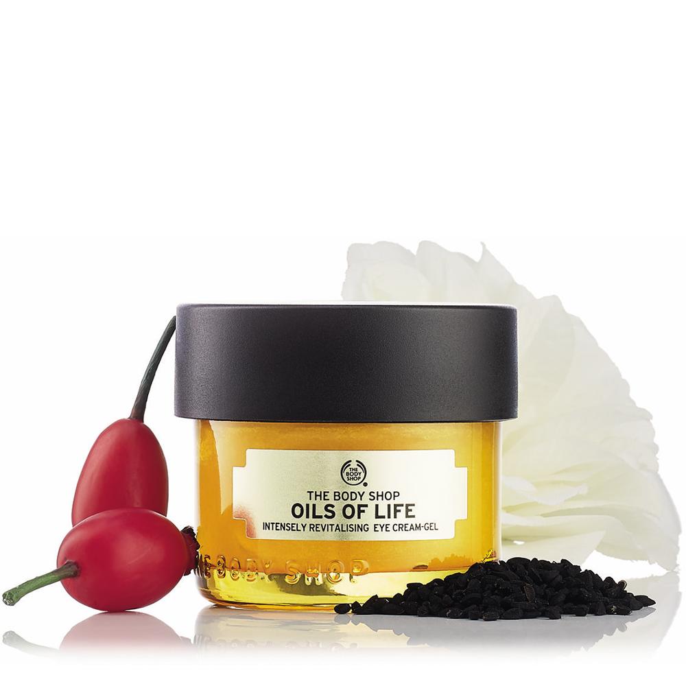 ราคา THE BODY SHOP OILS OF LIFE™ INTENSELY REVITALISING EYE CREAMGEL 20ml. เดอะบอดี้ ช็อป ออยล
