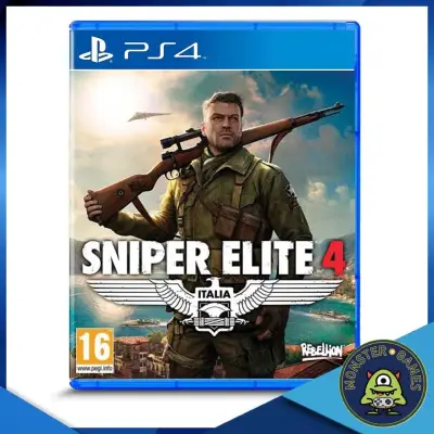 Sniper Elite 4 Ps4 แผ่นแท้มือ1!!!!! (Ps4 games)(Ps4 game)(เกมส์ Ps.4)(แผ่นเกมส์Ps4)
