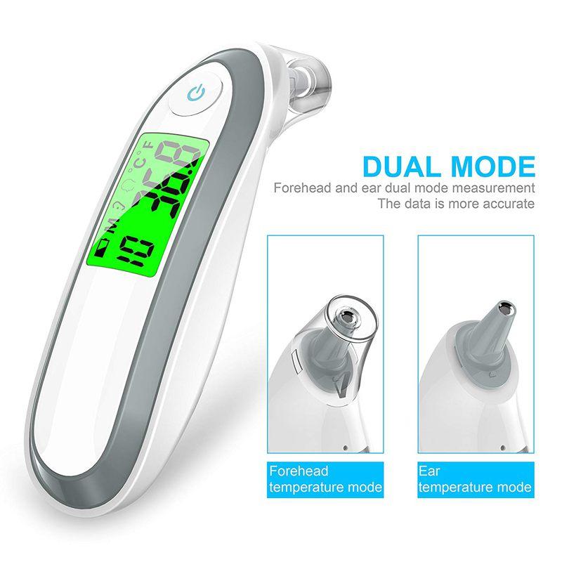 Digital Forehead and Ear Thermometer Dual Baby /& Adult Infrared Thermometer