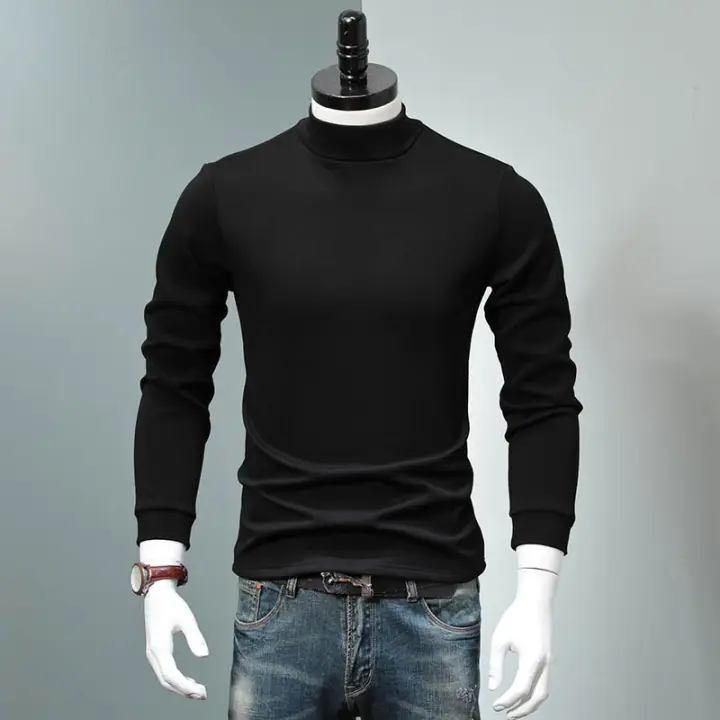 black velvet turtleneck mens