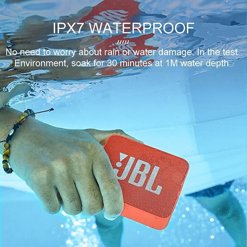 100Authenticลำโพง บลูทูธ JBL GO 2 Portable Wireless Bluetooth Speaker ...
