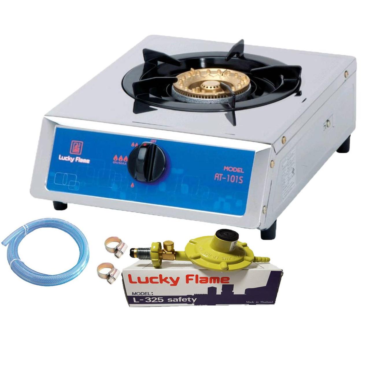 [จัดส่งฟรี] Lucky Flame เครื่องปรับความดันแก๊สชนิดแรงดันต่ำ L-325S ...