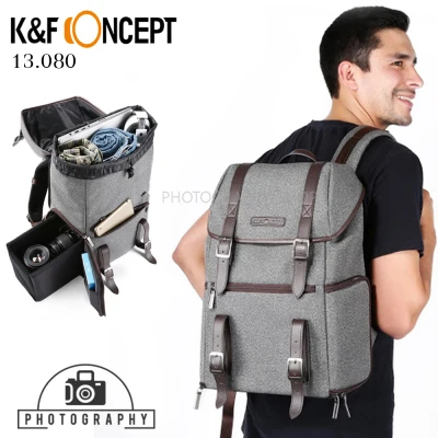 กระเป๋ากล้อง K&F Concept 13.080 DSLR Camera Backpack กระเป๋าเป้
