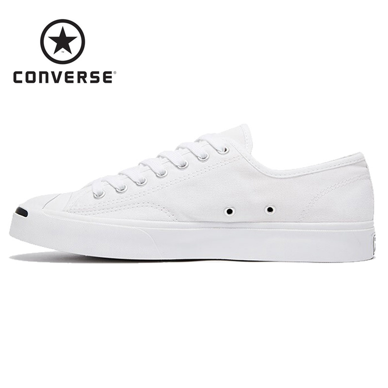 Original New Arrival Converse Classic Unisex Leather Skateboarding Shoes Low top Sneaksers รุ่นฮิต สีขาว รองเท้าผ้าใบ คอนเวิร์ส ได้ทั้งชายหญิง