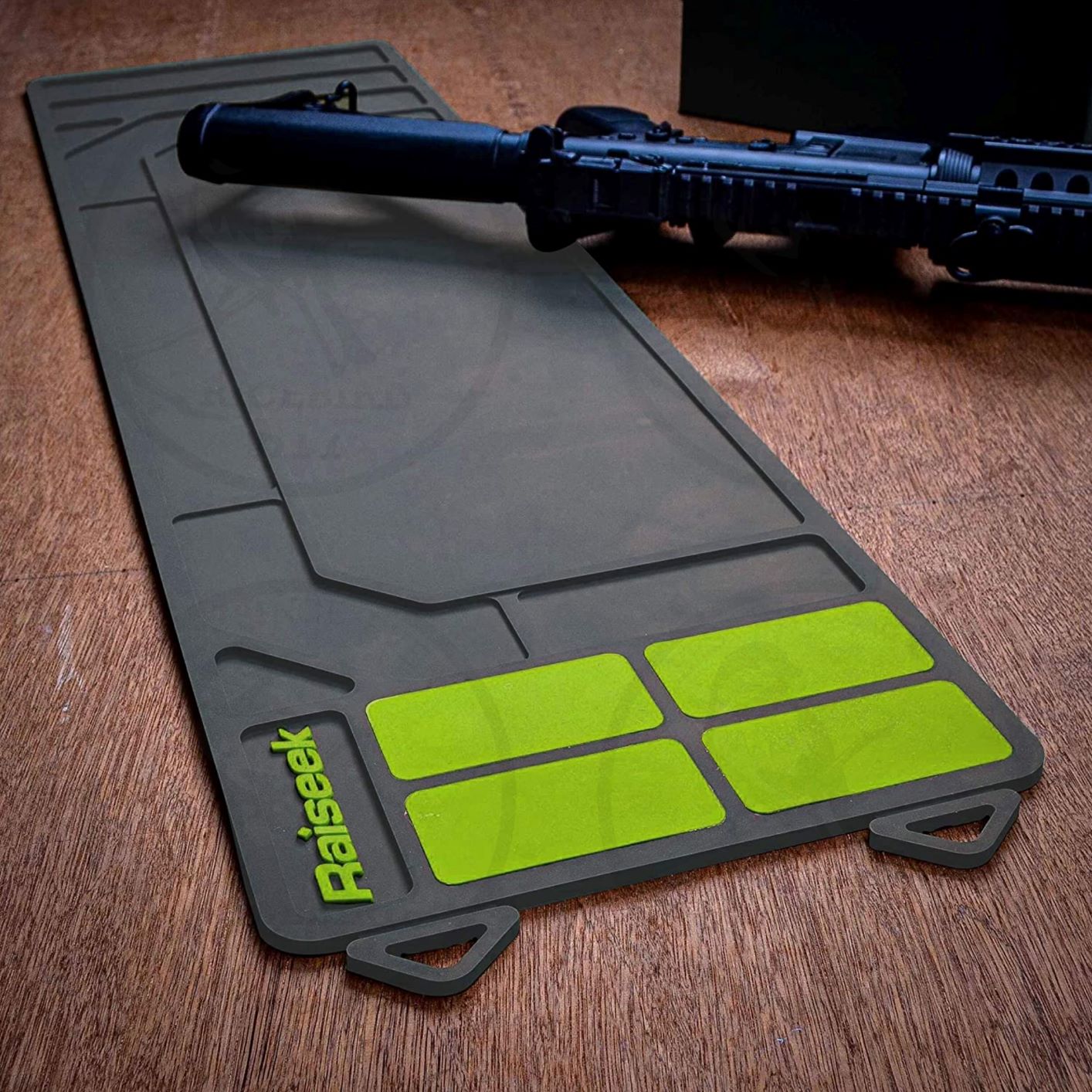 Raiseek Rifle Cleaning Mat แผ่นรองทำความสะอาดปืนยาว Lazada.co.th