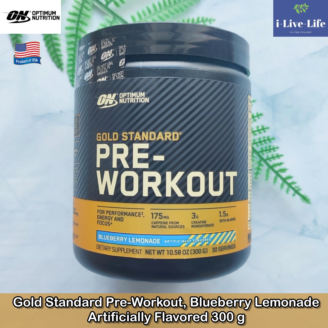 Optimum Nutrition Gold Standard PreWorkout 3g of Creatine