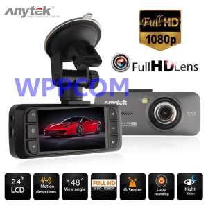 กล้องติดรถยนต์ Anytek AT900 FullHD 1080P ภาพในตอนกลางวัน และกลางคืนคมชัด