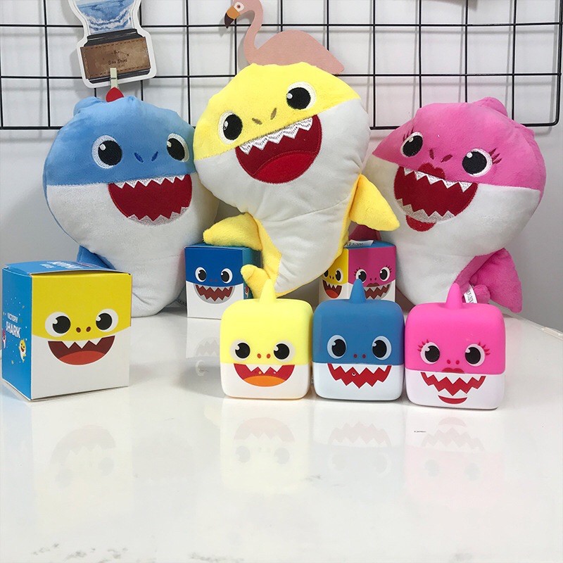 ของเล่นซิลิโคน baby shark มีไฟ