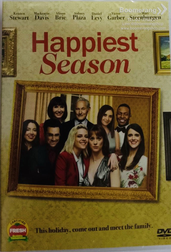 ดีวีดี Happiest Season /ไม่มีฤดูไหนไม่รักเธอ (SE) (DVD มีซับไทย) (Boomerang)