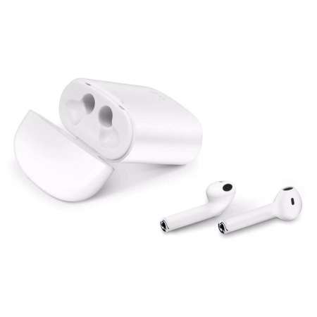 หูฟังบลูทูธ Air Pods. หูฟังไร้สาย รองรับทั้ง i Pho ne และ Android ทุกรุ่น พร้อมแท่นชาร์จหูฟัง