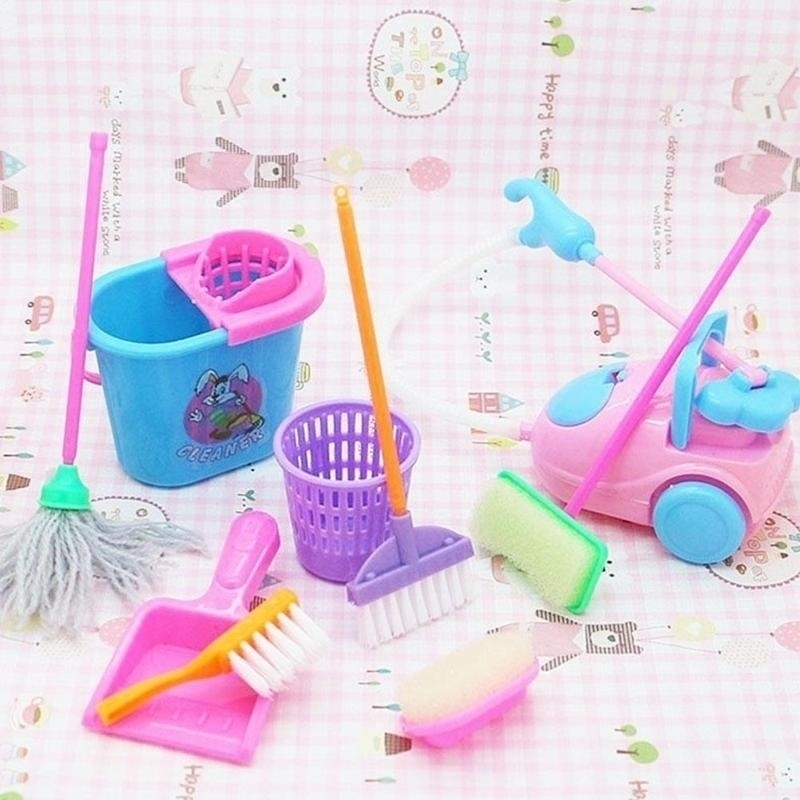 childrens sweeping brush set