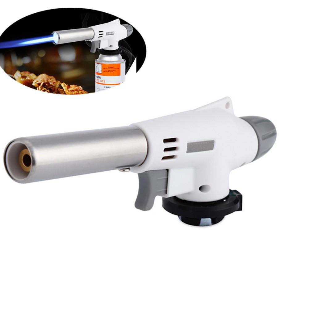 หัวพ่นไฟ หัวพ่นแก๊ส ไฟฟู่ ใช้กับแก๊สกระป๋อง ใช้งานอเนกประสงค์ งานเชื่อม ใช้ในการประกอบอาหาร (Flame Gun) No.920 หัวพ่นไฟ หัวพ่นแก๊ส ไฟฟู่ ใช้กับแก๊สกระป๋อง ใช้งานอเนกประสงค์ งานเชื่อม ใช้ในการประกอบอาหาร (Flame Gun) No.920