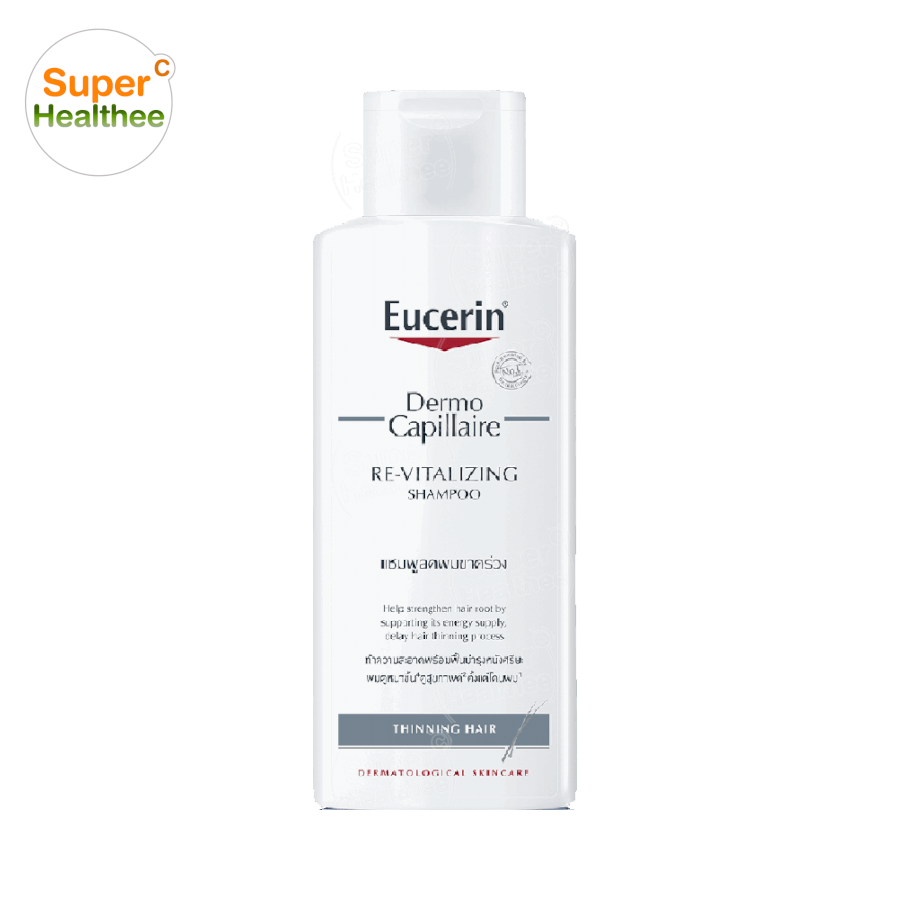 ราคา Eucerin dermo capillaire thinning hair Shampoo 250ml ยูเซอรีน