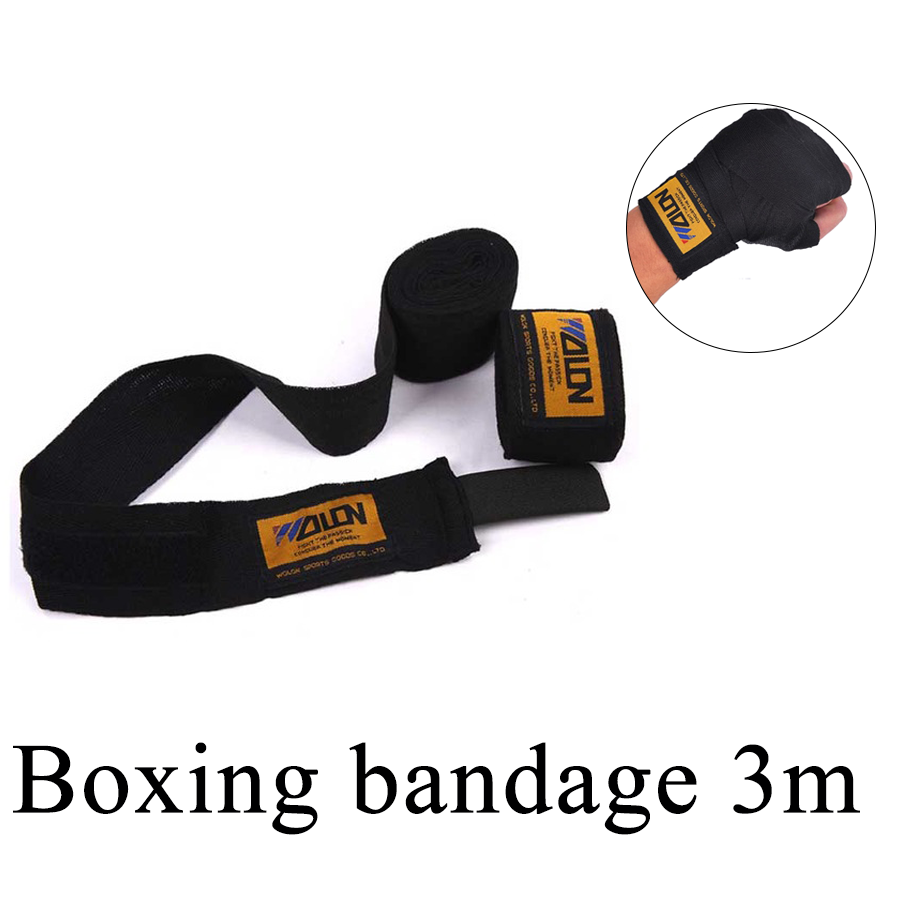 ผ้าพันมือซ้อมมวย 5cm ยาว3m MMA Taekwondo Hand Gloves Wraps Boxing Bandage Boxing Strap Seabuy
