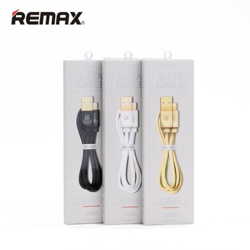 Remax RP-U41 ที่ชาร์จ 4USB Charger Adapter 6A (สีทอง)+REMAX RC-041i สาย ...