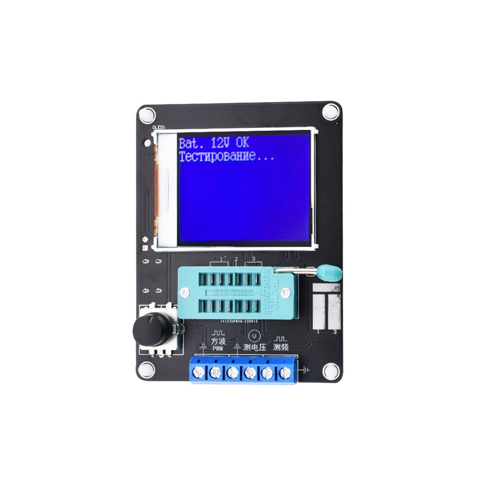 เครื่องทดสอบทรานซิสเตอร์ GM328A มัลติมิเตอร์แบบดิจิทัลตัวต้านทานไดโอด