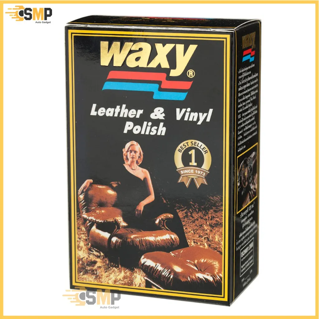 Best seller Waxy น้ำยาขัดเงา เบาะรถยนต์ 125มล. แถมฟรีฟองน้ำ เบาะรถยนต์ เบาะรถแข่ง อุปกรณ์ภายในรถยนต์ ผ่านกันแดดในรถยนต์ ผ่านกันแดดในรถยนต์ วัดบูท หมวกกันน๊อค ประดับยนต์ พวงมาลัยรถยนต์