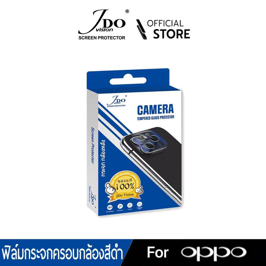 【Official】FILM Camera Full Lens OPPO A93/F17Pro Reno4 Reno5 Reno5Pro 5ProPlus ฟิล์มกระจกกล้อง ครอบกล้องJDo Vision