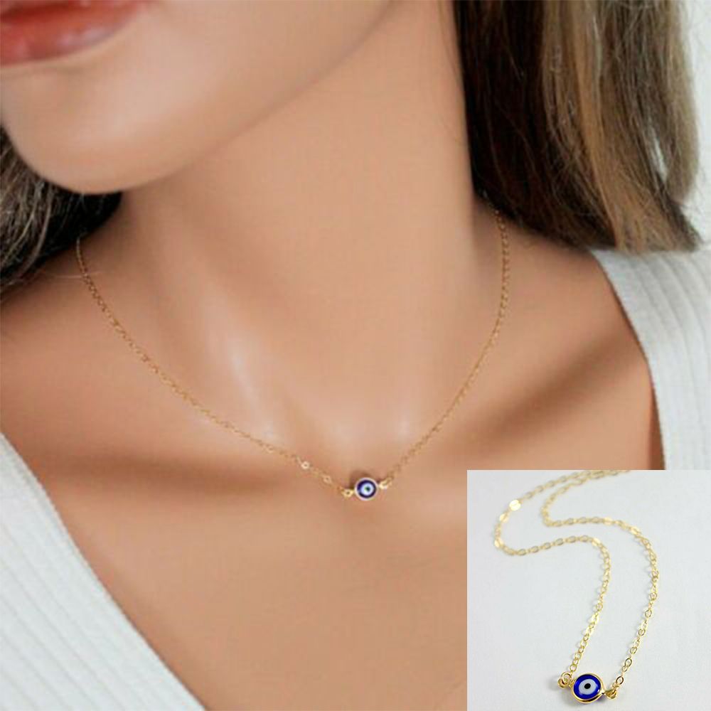 Jual Evil Eye Necklace Terbaru | Lazada 