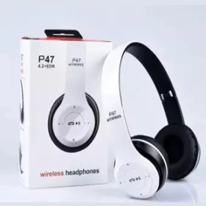 ภาพหน้าปกสินค้า💥สไตล์แฟชั่น💥 ราคาสุดช๊อค!!! หูฟังบลูทูธหูฟังไร้สาย Headphone Stereo รุ่น P47 หูฟังบลูทูธ หูฟังเบสหนักๆ หูฟัง เกมมิ่ง ที่เกี่ยวข้อง