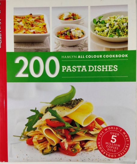 หนังสืออาหาร พาสต้า ภาษาอังกฤษ 200 PASTA DISHES 240Page