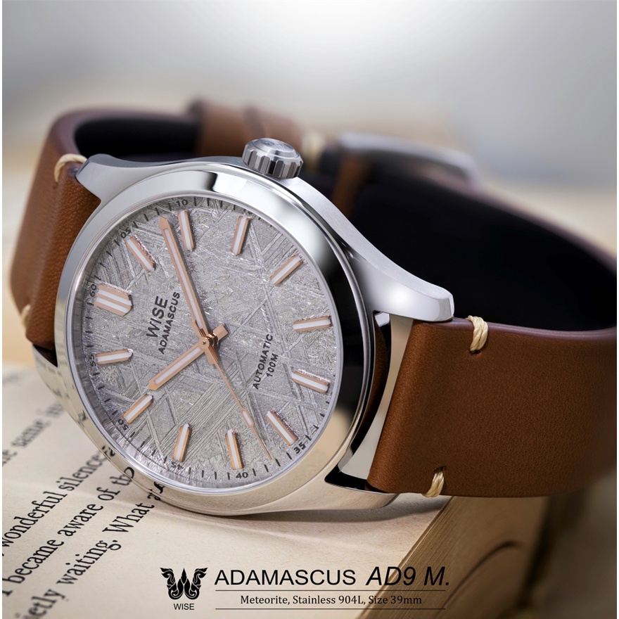 [Pre-order] WISE รุ่น ADAMASCUS AD9M. ( SS 904L ) นาฬิกาข้อมือหน้าปัด ...