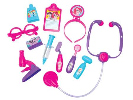 KIDTOYS ชุดกระเป๋าคุณหมอ มายลิตเติ้ลโพนี่ ลายลิขสิทธิ์แท้ ขนาด ย 26.5*ก 6*ส 22 ซม.