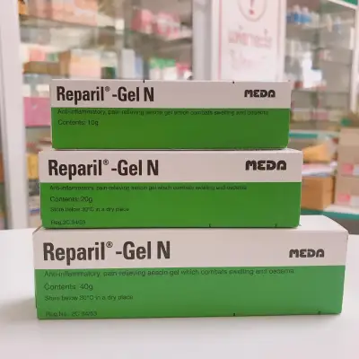 reparil gel-n 10g 20g 40g เรพาริล เจล-เอ็น