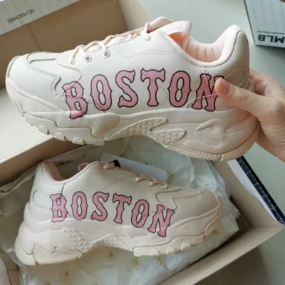 💥พร้อมส่ง💥รองเท้า MLB Boston Pink มี Size 36-40