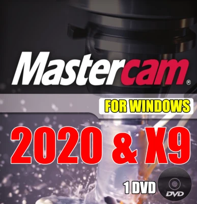 Mastercam 2020 & X9 (Windows)(1DVD)