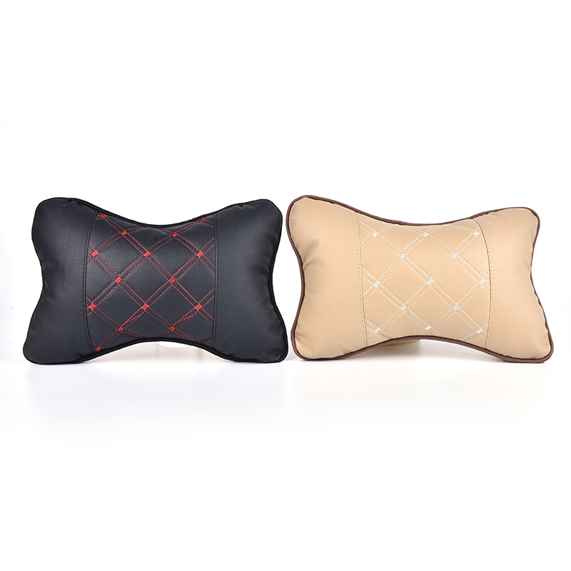 LANG 1pc Car Neck Pillow Safety Car Seat Head Neck Auto Headrest