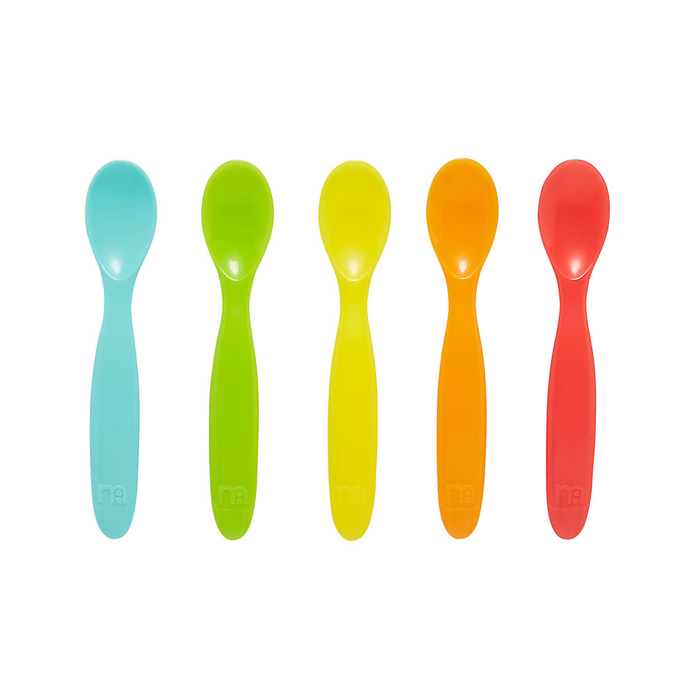 อุปกรณ์ทานอาหารเด็กเล็ก mothercare essential spoons 5 pack PB851