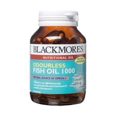 Blackmores Odourless Fish Oil น้ำมันปลาสูตรใหม่ ไร้กลิ่นคาวปลา (60 แคปซูล)