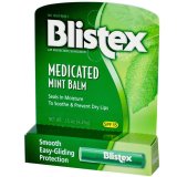 Blistex Medicated Mint Balm Lip Protectant/Sunscreen, SPF 15, .15 oz (4.25 g)