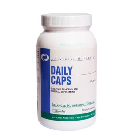 BP MUSCLE - Universal Nutrition Daily Caps 75 Capsules อาหารเสริมวิตามินรวม