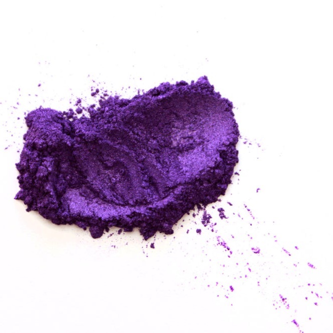 Basic Purple Mica Powder for Soap Making, Nail Polish Supplies Handmade Cosmetics Pigment Colorant Powder Natural 6031