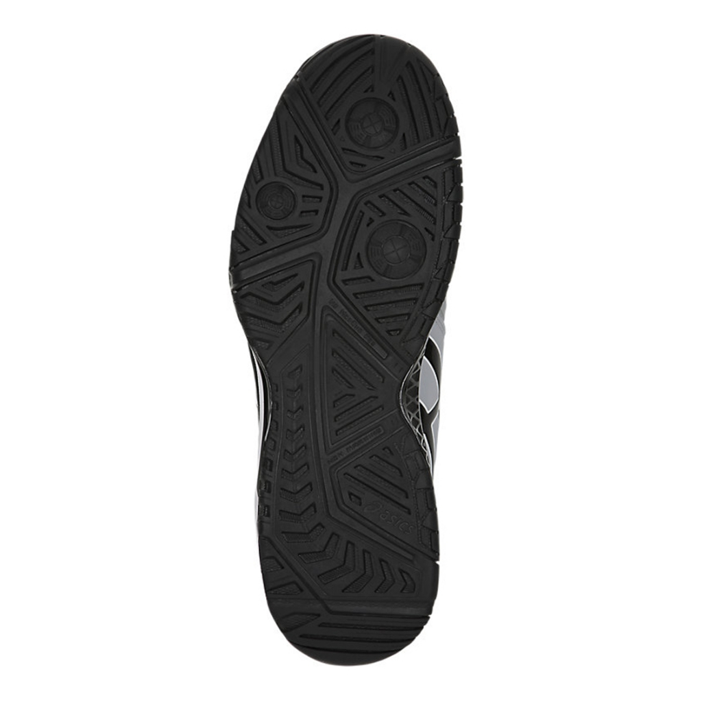 asics gel resolution 7 greyblackwhite men's shoes