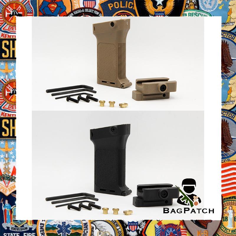 Bagpatch กริ๊ปมือ 3RS (3RS Tactical Grip) สี ดำ ทราย อุปกรณ์อะไหล่ปีนบีบีกัน สำหรับเล่น กีฬาประเภทยิง ปืนแอร์ซอฟต์ บีบีกัน ปืนลมอัดแก๊ส ปืนแอร์ซอฟต์  #00000166