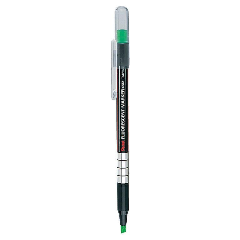 Electro48 เพนเทล ปากกาเน้นข้อความ รุ่น S512-K สีเขียว