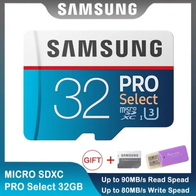 เมมโมรี่การ์ด SAMSUNG Micro SDXC 32GB Class 10 PRO Select (U3 90MB/s.)เมมโมรี่การ์ด ความจุ32GB memory card การ์ดหน่วยความจำ