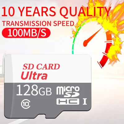Original Brand 128GB Memory Card Micro TF Card SD Card USB Card (Speed up to 100MB/s)