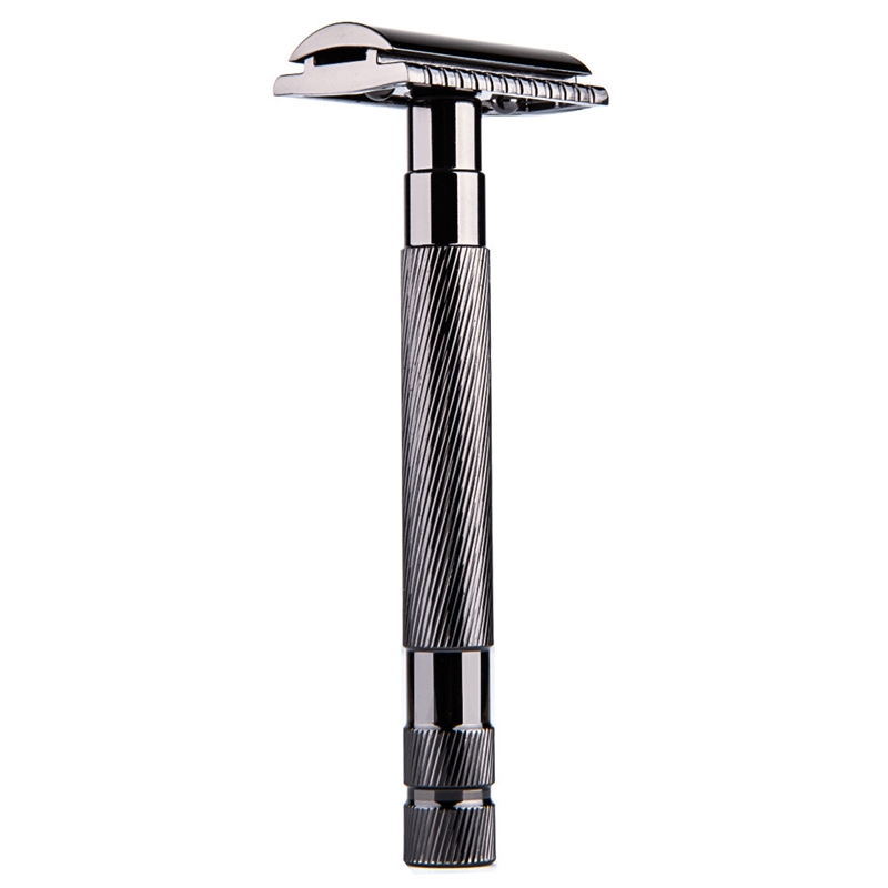 Safety Double Edge Razor for Men Barber Straight Razor Holder Men's