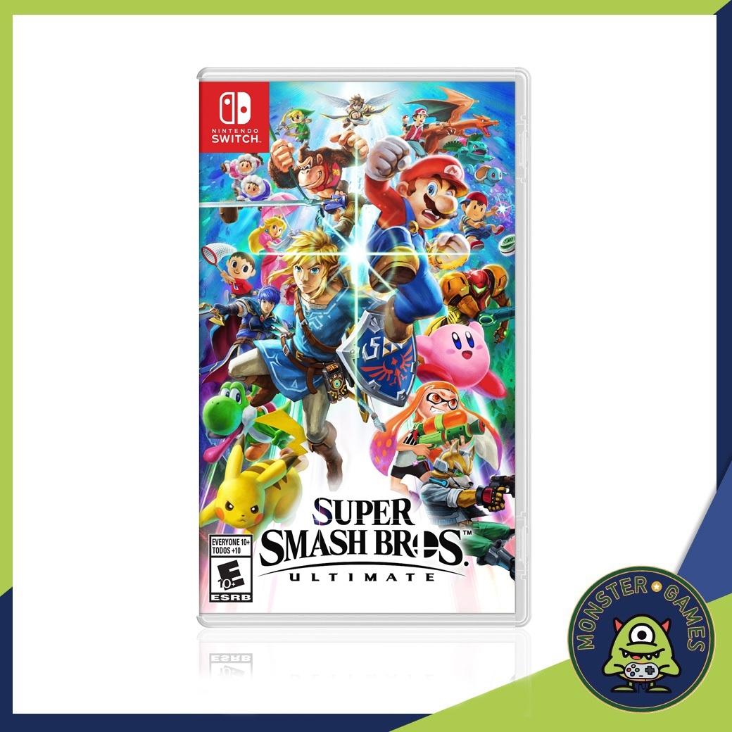 Super Smash Bros Ultimate Nintendo Switch game (เกมส์ Nintendo Switch)(ตลับเกมส์Switch)(แผ่นเกมส์Switch)(ตลับเกมส์สวิต)(Super Smash Bros Switch)