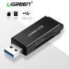 UGREEN เครื่องอ่านบัตร USB 3.0 Card Reader for TF, SD Card Read 2 Cards Simultaneously