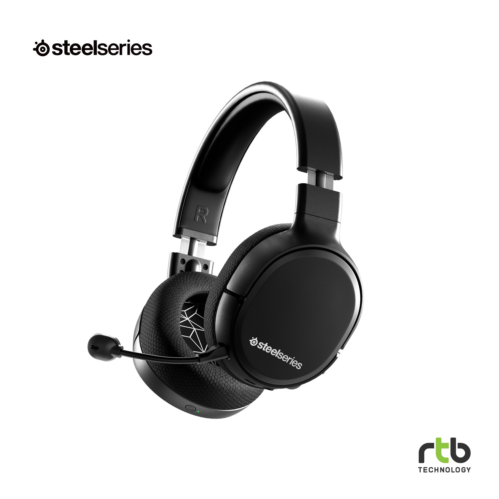 SteelSeries หูฟังเกมมิ่ง รุ่น Arctis 1 Wireless - Black