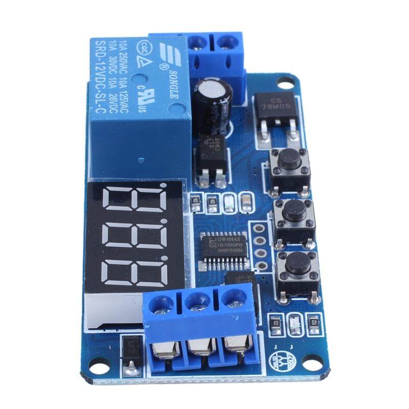 Automation DC 12V LED Display Digital Delay Timer Control Switch Relay Module ND